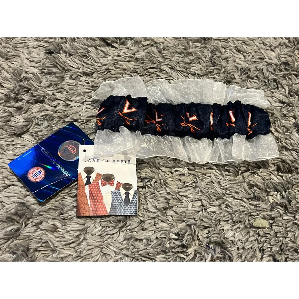 NWT University Of Virginia Women's Wedding Garter Belt‎